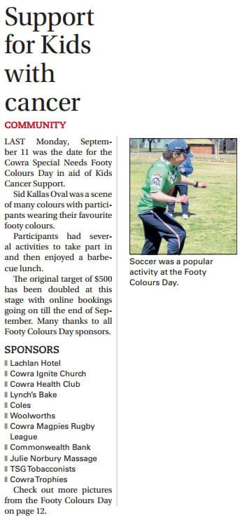 Cowra Guardian, 19 September