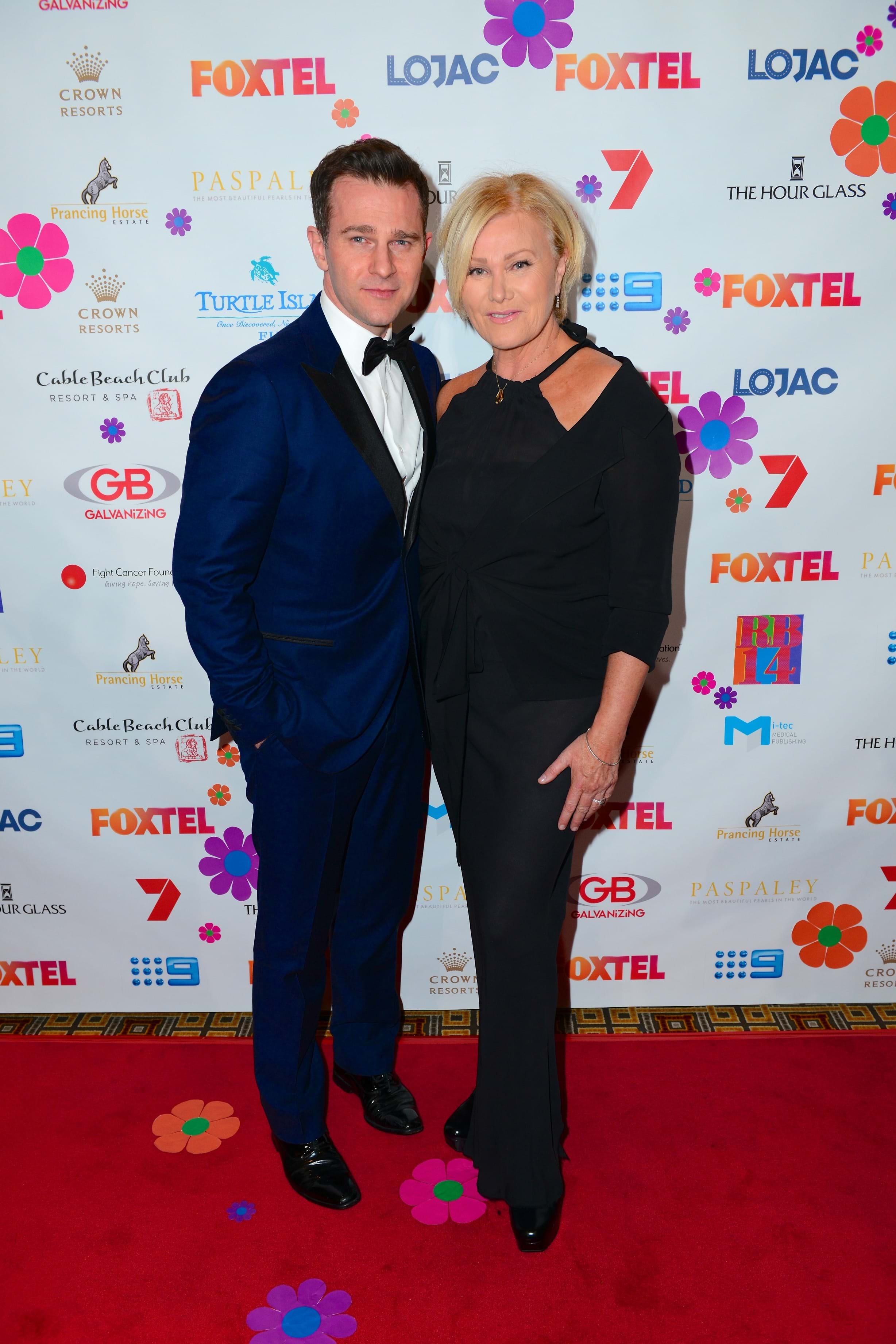 Deborra-lee Furness and David Campbell at Fight Cancer Foundation's charity ball, Red Ball.