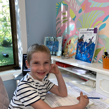 Eleanor returned to her regular school in a 'blaze of glory' at the start of 2020.