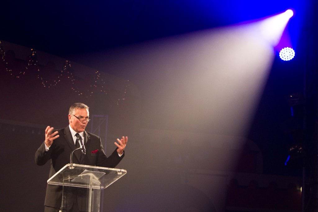 Channel seven's Peter Mitchell assumes hosting duties for Fight Cancer Foundation's Red Ball Melbourne