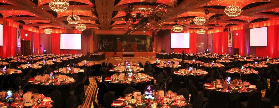 Fun circus theme for Fight Cancer Foundation 2006 charity ball at Crown Palladium.
